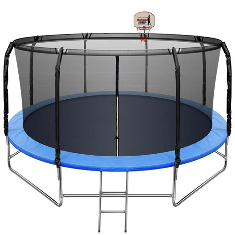 safety net for 14 foot trampoline|14ft trampoline with enclosure.